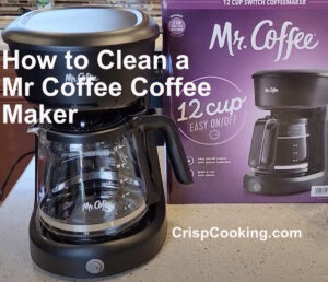 How to Clean a Mr Coffee Coffee Maker