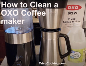 How to Clean a OXO Coffee maker