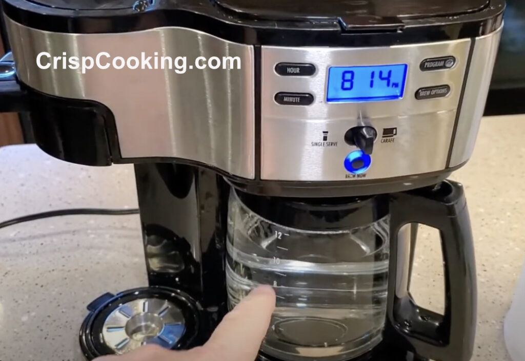 12 cups of fresh water for hamilton beach coffee maker