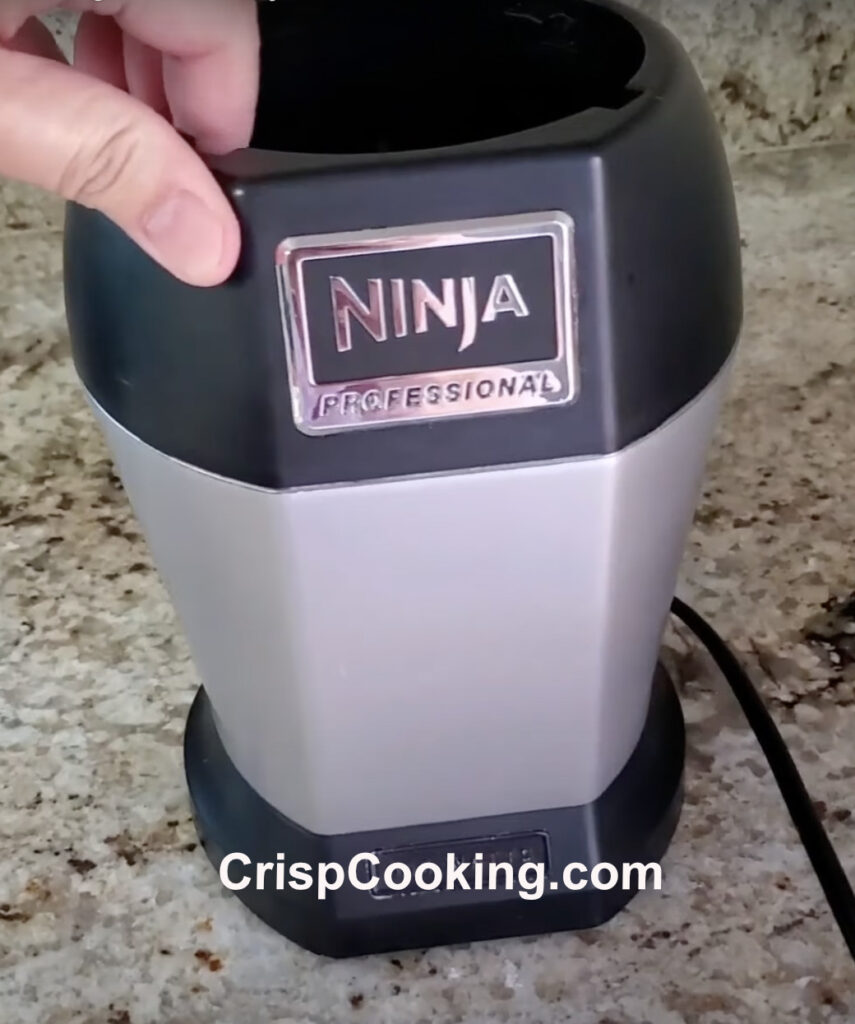 Cleaned Ninja blender main unit