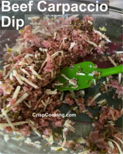 Beef Carpaccio Dip Recipe