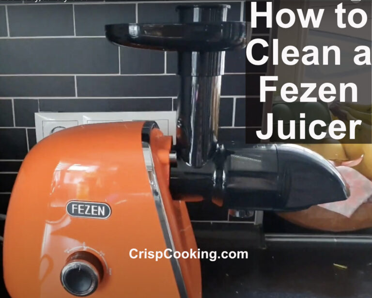 How to Clean a Fezen Juicer