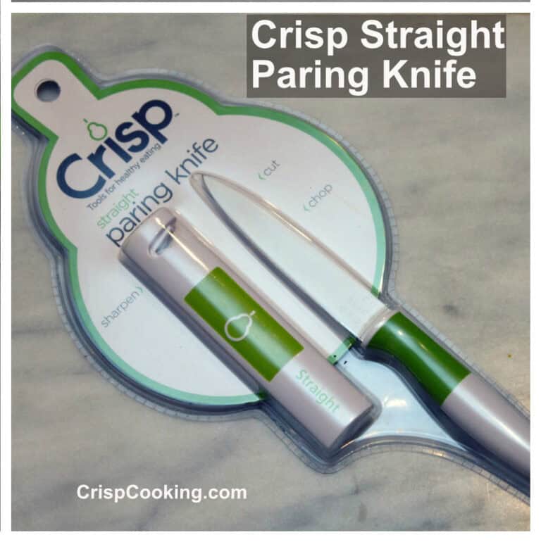 What is a Straight Paring Knife Crisp Cooking